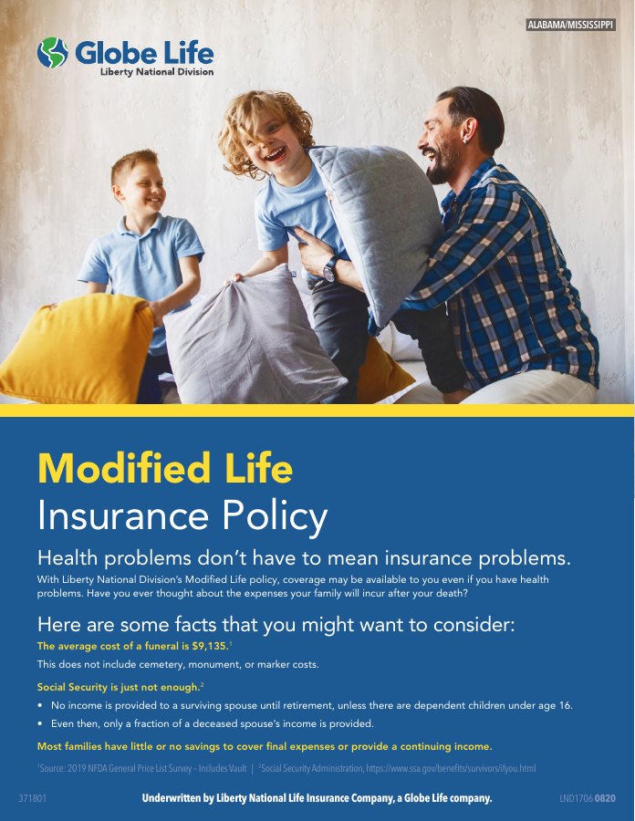 Modified Life official brochure cover